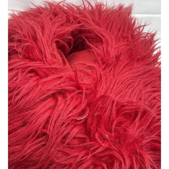 Vintage Yangjee RAZ Furbles Red Plush Monster Hand Puppet 1980's Stuffed Animal - Picture 12 of 16